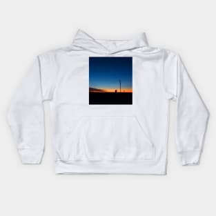 Outback sunset Kids Hoodie